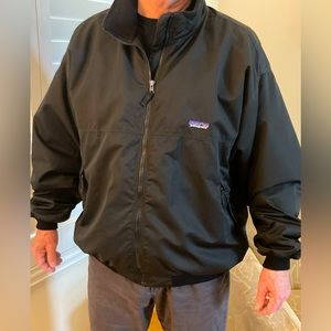 Men’s pre-owned Patagonia Shelled Synchilla black jacket size XL